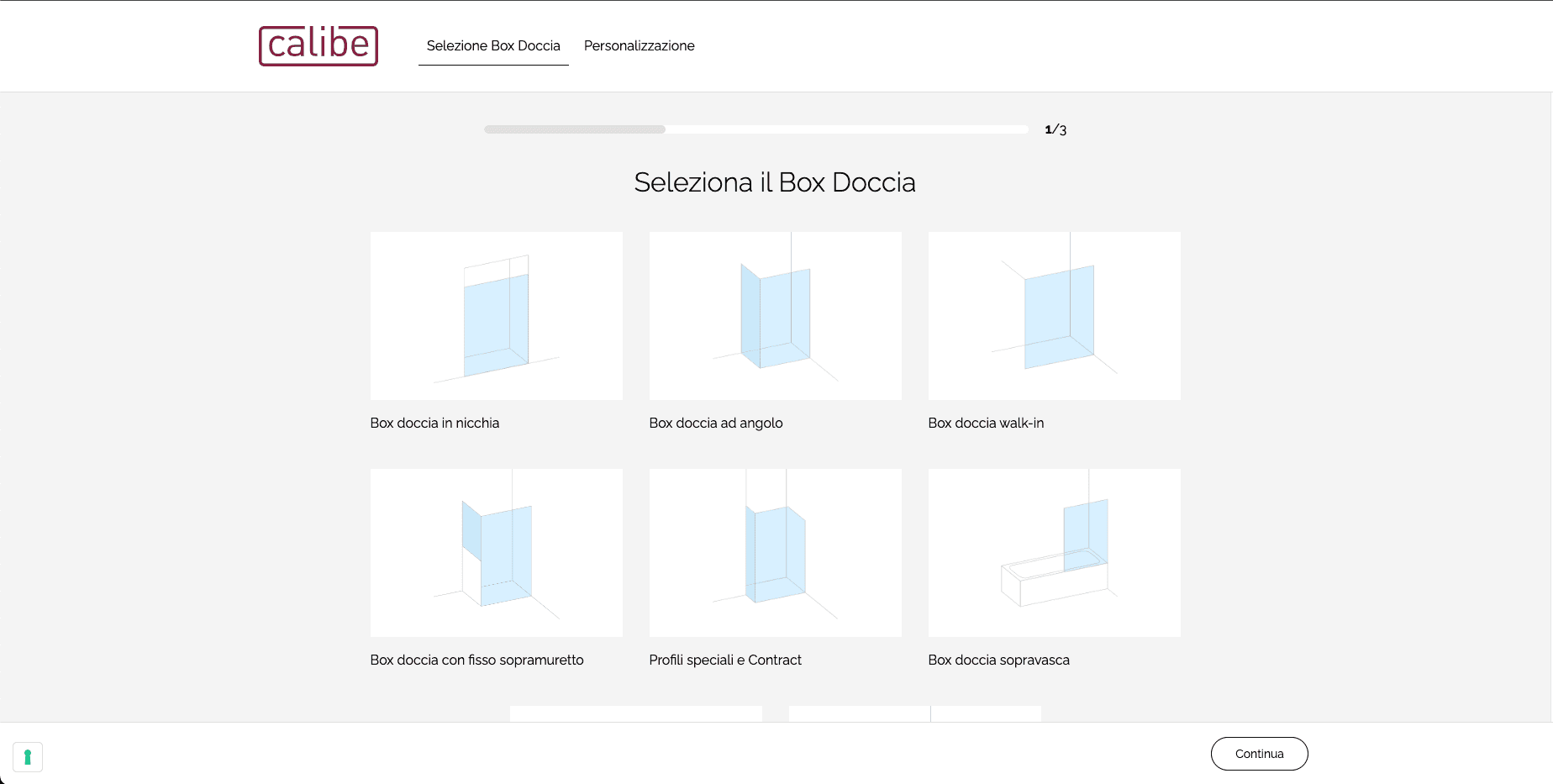 Calibe - Configurator